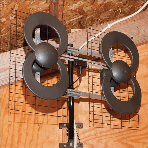4 Quad-Loop UHF Outdoor Antenna with 20" Mount