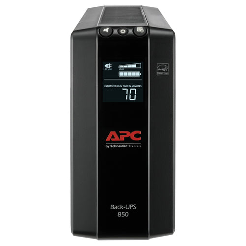 8-Outlet Compact Battery Back-Up and Surge Protector (510 Watts)