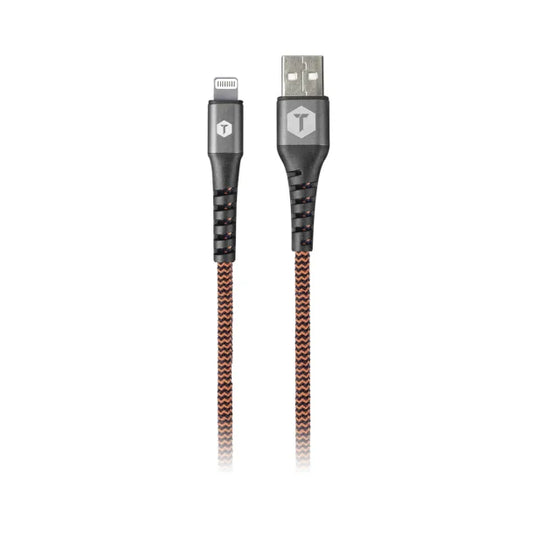 Charge and Sync Braided USB Type-A to Lightning(R) Cable, 6 Ft.