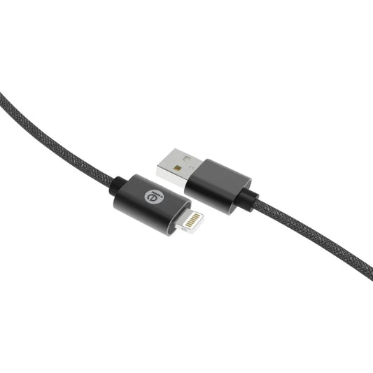 Charge and Sync Braided Lightning(R) to USB Cable (120 In.; Black)