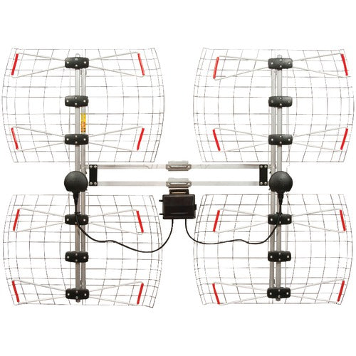 Enhanced DB8e Multidirectional Bowtie Attic/Outdoor UHF Antenna