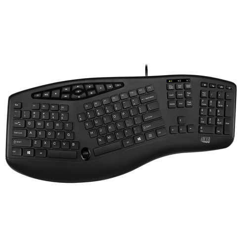 104-Key USB Ergonomic Desktop Keyboard for Windows(R)