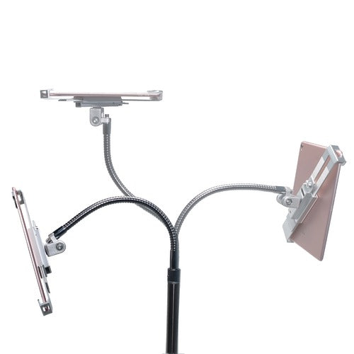 Heavy-Duty Security Gooseneck Floor Stand for iPad(R)/Tablet