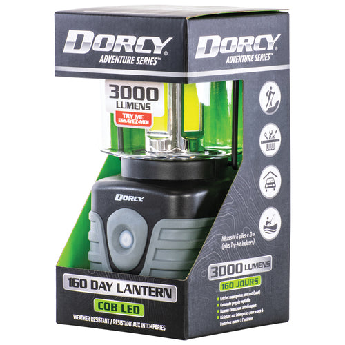 Dorcy 41-3120 Adventure Max 3,000-Lumen Outdoor Lantern