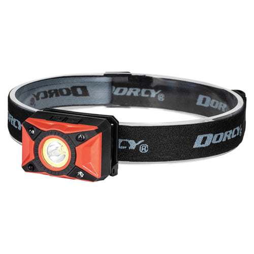 Dorcy 41-4337 Ultra HD 650-Lumen LED Rechargeable Headlamp with Motion Sensor