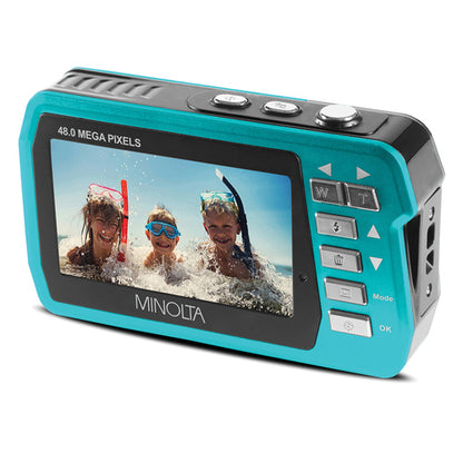 48.0-Megapixel Waterproof Digital Camera (Blue)