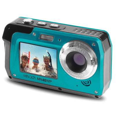 48.0-Megapixel Waterproof Digital Camera (Blue)