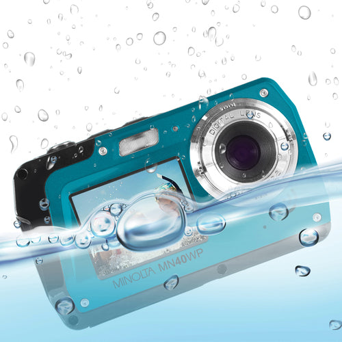 48.0-Megapixel Waterproof Digital Camera (Blue)