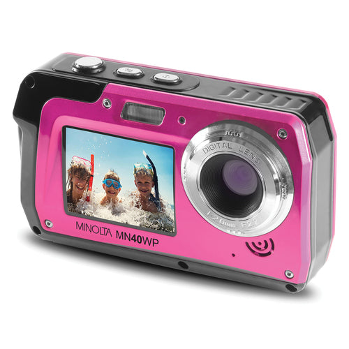 48.0-Megapixel Waterproof Digital Camera (Pink)