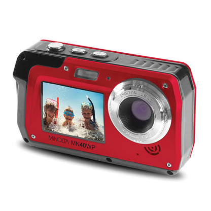 48.0-Megapixel Waterproof Digital Camera (Red)