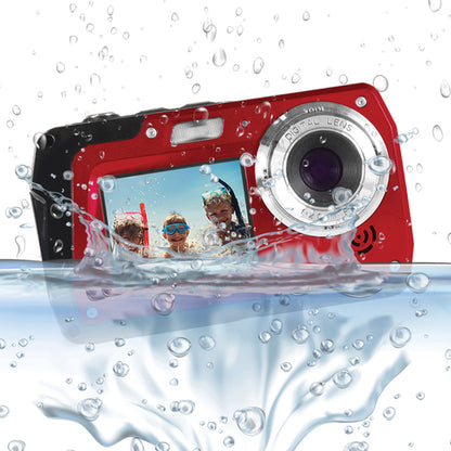 48.0-Megapixel Waterproof Digital Camera (Red)