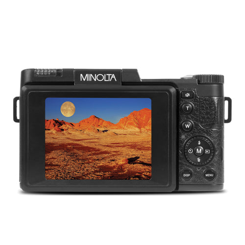 MND30 4x Digital Zoom 30 MP/2.7K Quad HD Digital Camera (Black)