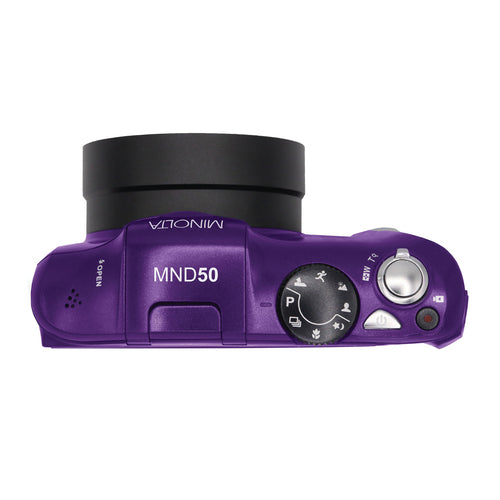 MND50 16x Digital Zoom 48 MP/4K Ultra HD Digital Camera (Purple)