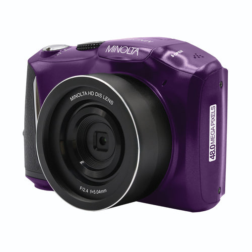 MND50 16x Digital Zoom 48 MP/4K Ultra HD Digital Camera (Purple)