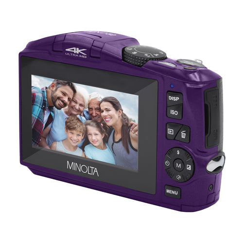 MND50 16x Digital Zoom 48 MP/4K Ultra HD Digital Camera (Purple)