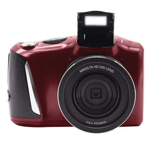 MND50 16x Digital Zoom 48 MP/4K Ultra HD Digital Camera (Red)