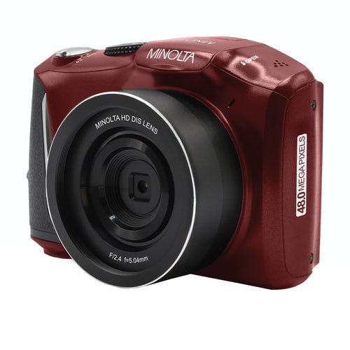 MND50 16x Digital Zoom 48 MP/4K Ultra HD Digital Camera (Red)