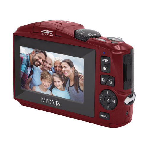 MND50 16x Digital Zoom 48 MP/4K Ultra HD Digital Camera (Red)