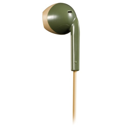 Retro In-Ear Wired Earbuds with Microphone