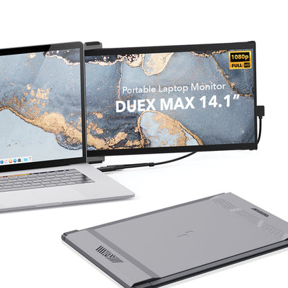 MP DUEX® Max 14.1-In Slide-out Display for Laptops, Gray