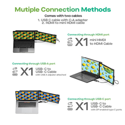 MP DUEX Max 14.1-In. Slide-out Display for Laptops