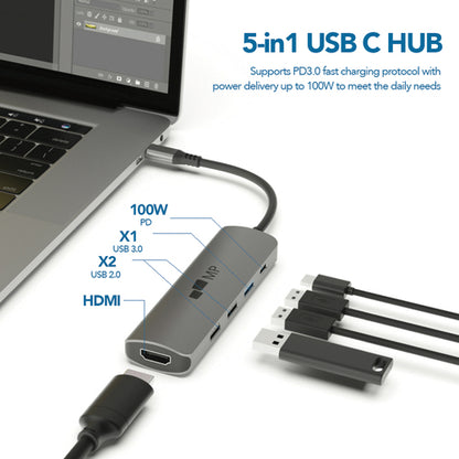 MP 5-in-1 USB-C Dongle