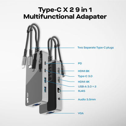 MP 9-in-1 USB-C Hub