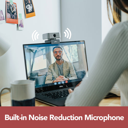 1080p AI Web Camera with Microphone