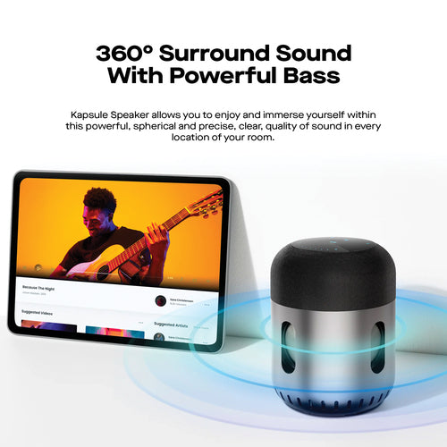 MP Kapsule 100-Watt-Max Portable 360° Speaker