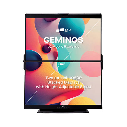 MP Geminos 1080p 24-In. Dual-Screen Monitor