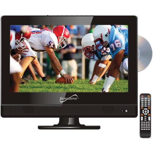 13.3-In. 720p Widescreen LED HDTV/DVD Combo, Compatible with RV/Boat