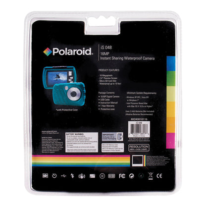 16.0 Megapixel Waterproof Instant Sharing Digital Camera