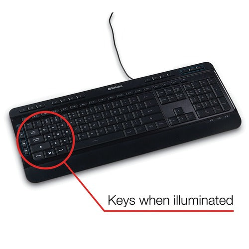 Illuminated Wired Keyboard