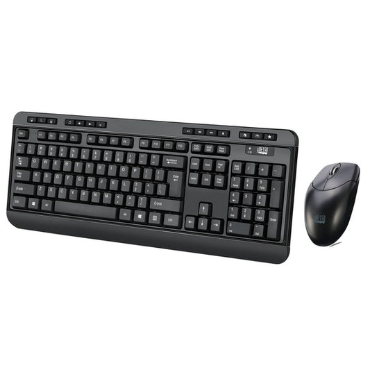 Antimicrobial Wireless Desktop Keyboard and Mouse