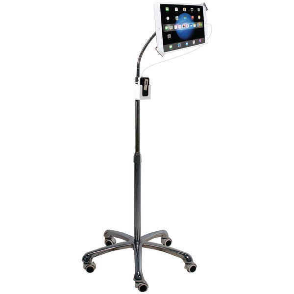 Heavy-Duty Security Gooseneck Floor Stand for iPad(R)/Tablet