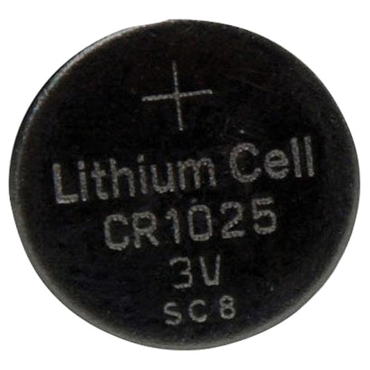 CR1025 Lithium Coin Cell Battery