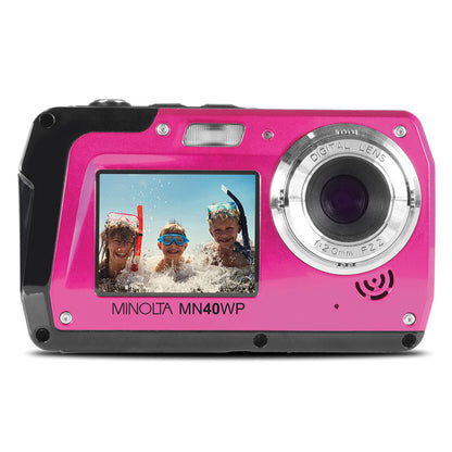 48.0-Megapixel Waterproof Digital Camera (Pink)