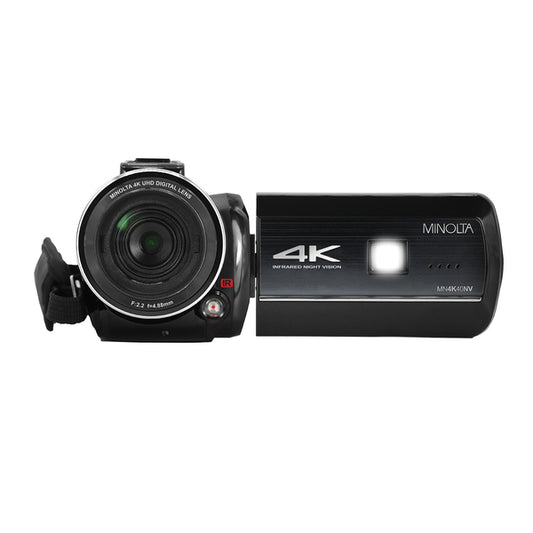 4K Ultra HD 16x Digital Zoom IR Night Vision Video Camcorder (Black)