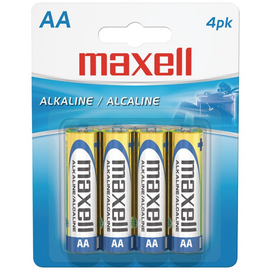 AA Alkaline Batteries (4 Pack)