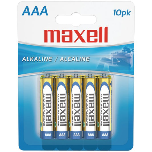 AAA Alkaline Batteries (10 Pack)