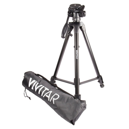 Professional Tripod with 3-Way Fluid Pan Head (62 Inches)