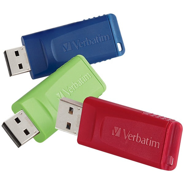 4GB USB Flash Drives, 3 pk