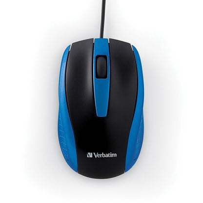 Corded Notebook Optical Mouse (Blue)